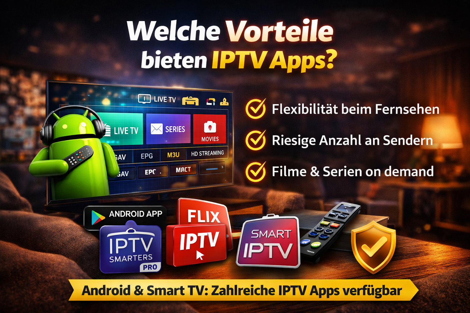 beste iptv app vorteile mit android iptv apps und streaming funktionen übersicht