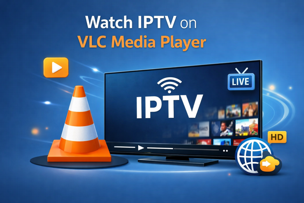 vlc iptv streaming auf smart tv und laptop vlc media player live tv iptv setup