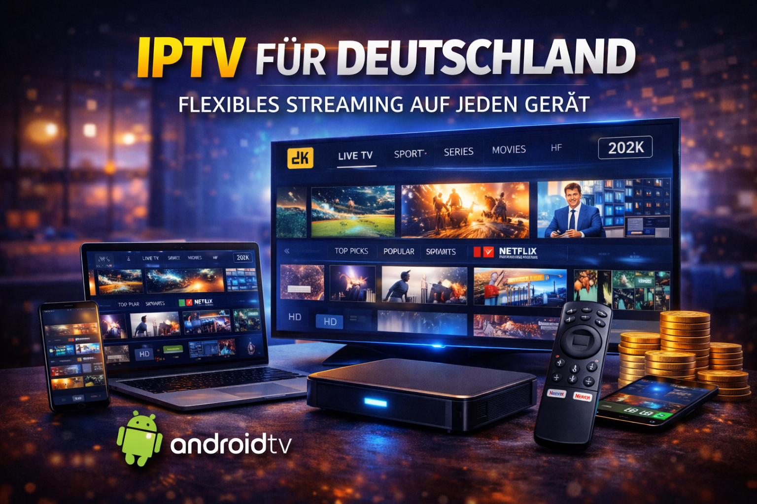 was ist iptv box streaming erklärung smart tv internet